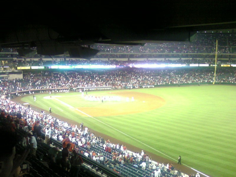 View from the seats right outside our suite View from the seats right outside our suite